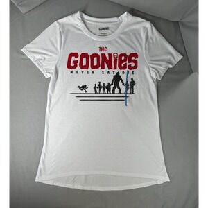 Goonies Short Sleeve White T-shirt women's large NWOT Classic Movie